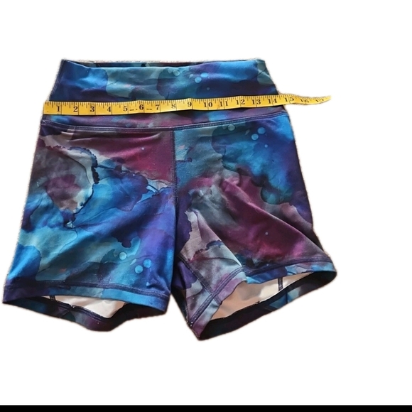 Fleo Womens Midnight Melt Weighlifting Gym Shorts (True High Contour) M - Picture 8 of 9